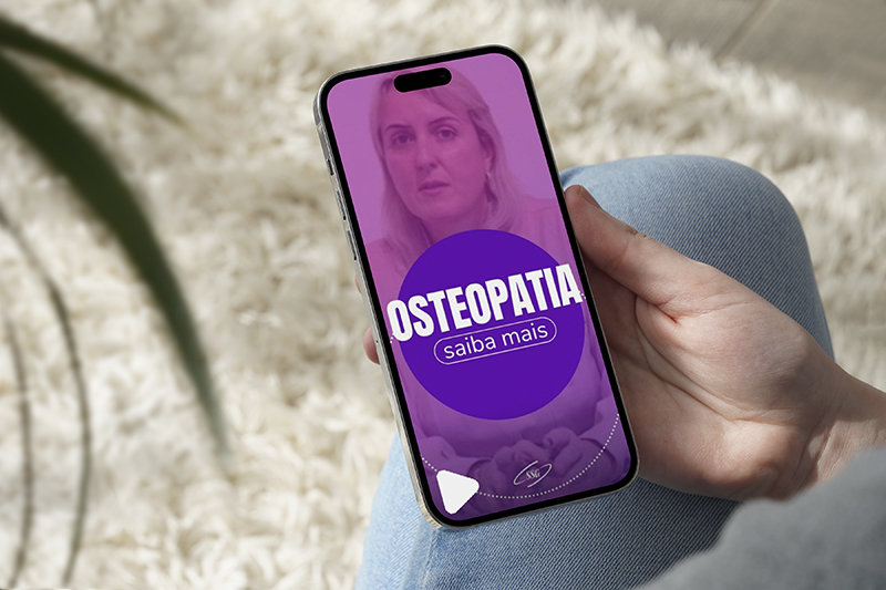 Vídeo aonde a Fisioterapeuta Patrícia Bovolin, explica o que é a osteopatia e quais são os seus benefícios